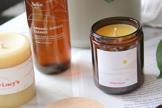 A guide to non-toxic candles and room sprays.